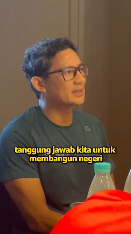 Bagian dari prinsip, Sandiaga Uno tegaskan larang anaknya ambil beasiswa LPDP, alasannya bikin salut