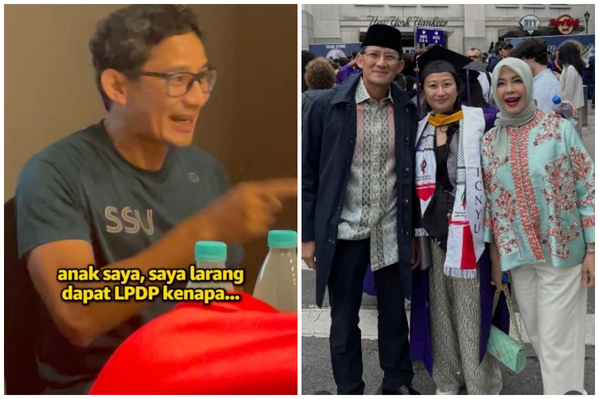 Bagian dari prinsip, Sandiaga Uno tegaskan larang anaknya ambil beasiswa LPDP, alasannya bikin salut