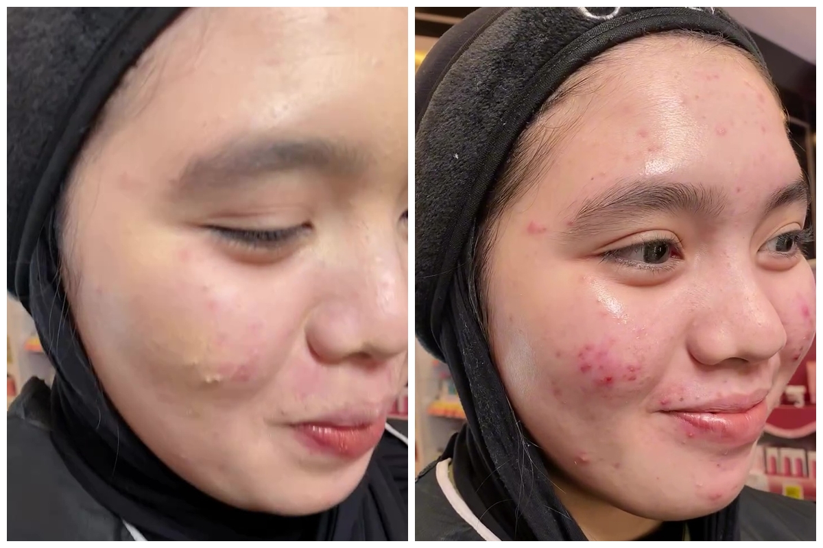 Salah pilih shade cushion bikin dempul, perubahan cewek dirias ulang ini auto mulus bak tanpa tekstur