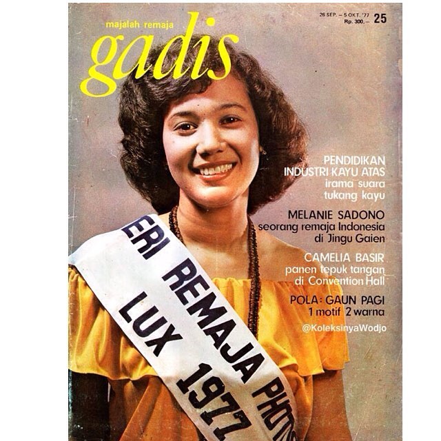 Remaja di sampul majalah ini kakak ipar Maia Estianty, intip 7 potret lawasnya jadi model era 70-an