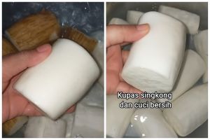 Trik simpel biar singkong kupas nggak cepat hitam dan bisa disimpan lama