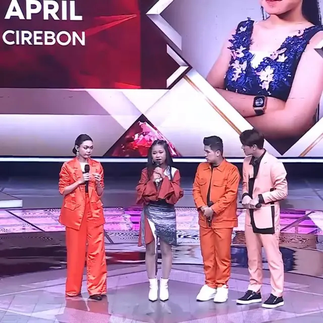 Momen emosional April di Final Audition D'Academy 7, penampilannya sempat dihentikan Soimah