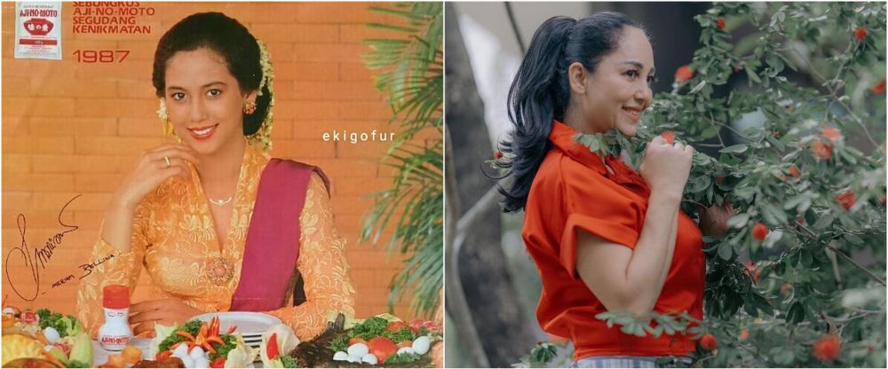 Potret dulu dan kini 11 seleb jadi model kalender jadul, gayanya anggun dan nggak bikin bosen