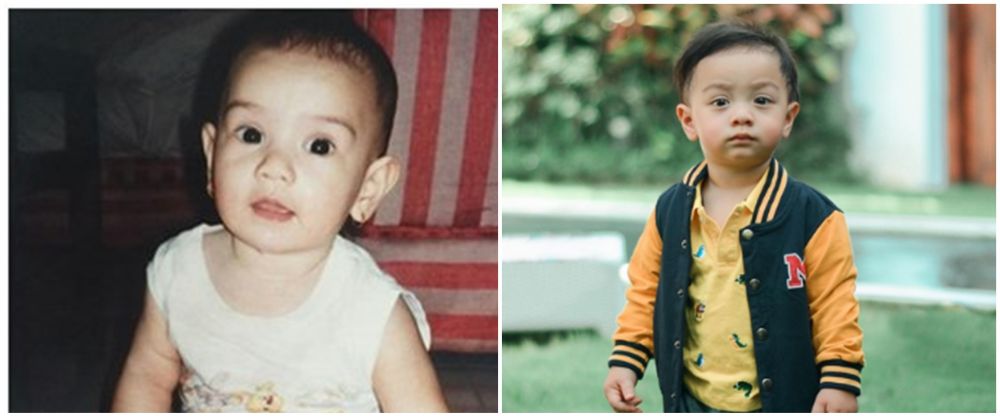 Plek-ketiplek dengan sang anak, potret masa kecil 14 seleb ini bukti buah jatuh tak jauh dari pohonnya