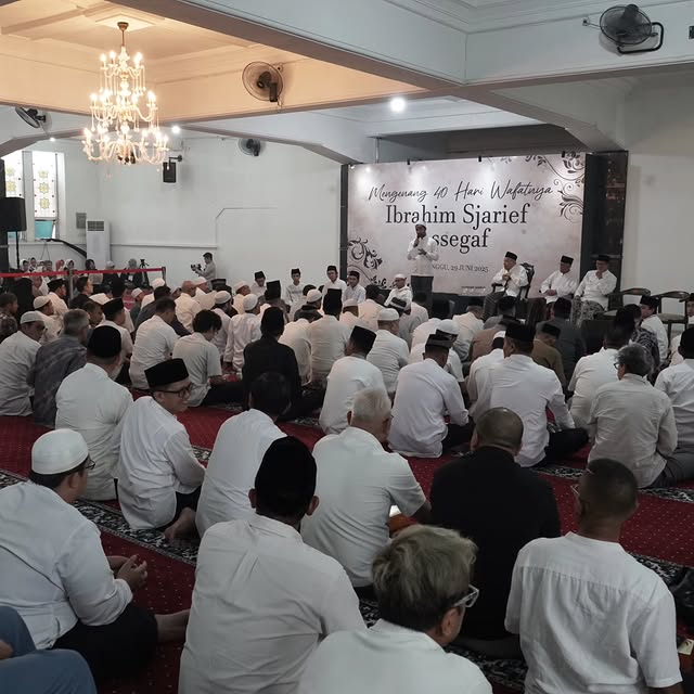 9 Potret Najwa Shihab gelar tahlilan 40 hari kepergian Ibrahim Sjarief, tulis pesan haru untuk suami