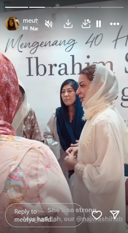 9 Potret Najwa Shihab gelar tahlilan 40 hari kepergian Ibrahim Sjarief, tulis pesan haru untuk suami