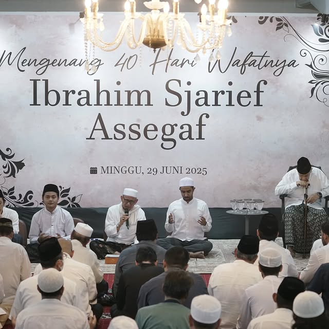 9 Potret Najwa Shihab gelar tahlilan 40 hari kepergian Ibrahim Sjarief, tulis pesan haru untuk suami