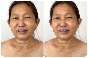 Awalnya tampak pucat, MUA ini rias wanita bermata monolid jadi lebar, hasil makeupnya bak beda orang