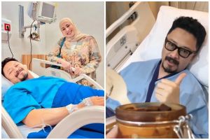 7 Potret Ferry Maryadi dirawat di rumah sakit akibat jatuh di kamar mandi, mantan istri datang jenguk