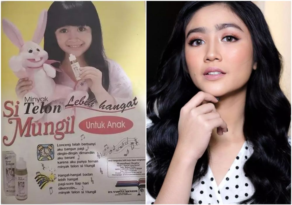 Ariel Tatum nyamar jadi polwan, intip potret 9 aktris saat kecil jadi bintang iklan jadul
