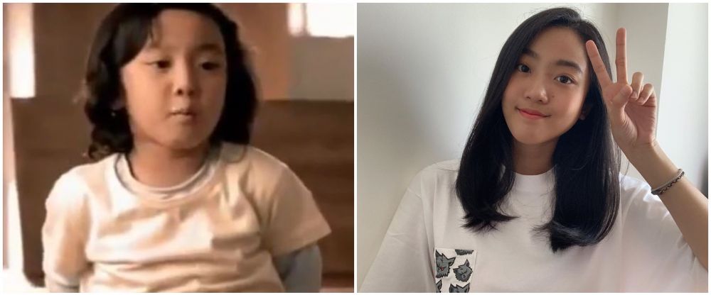 Ariel Tatum nyamar jadi polwan, intip potret 9 aktris saat kecil jadi bintang iklan jadul