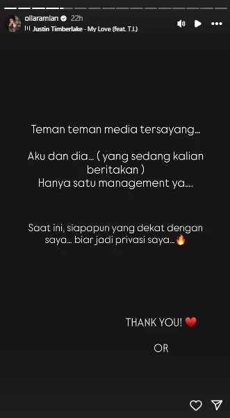 Ramai dikabarkan pacaran dengan Teuku Ryan eks suami Ria Ricis, Olla Ramlan angkat bicara