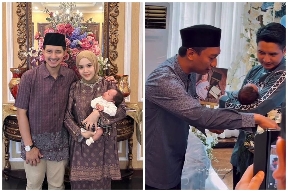 9 Potret akikah anak pertama Chand Kelvin digelar intimate bareng keluarga, sederhana penuh makna