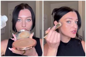 Bronzer matte tapi ingin hasilkan tampilan glowing? Ini cara pakainya pakai tambahan 1 produk skincare