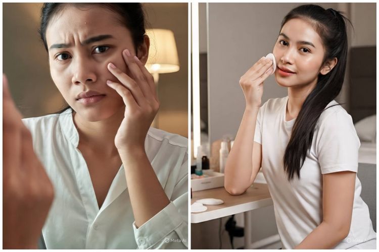 Rutin double cleansing malam hari, ini yang terjadi pada kulitmu setelah 1 minggu