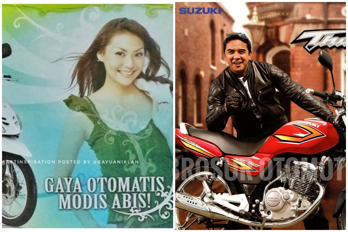 Potret dulu dan kini 9 seleb jadi bintang iklan motor jadul, wajah manis Tessa Kaunang nggak berubah