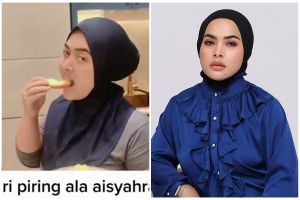 Diperistri pengusaha punya rumah mewah, 6 cara Aisyahrani adik Syahrini menata dapur view kolam renang