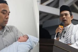 Momen bahagia Ustaz Abdul Somad umumkan dikaruniai anak laki-laki lagi, minta doa untuk anak Palestina