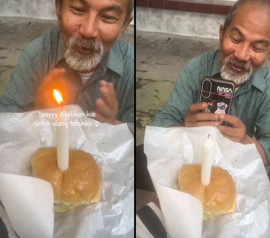 Momen haru seorang ayah berikan kejutan ultah ke putrinya usai dapat BSU, sederhana tapi bikin mewek