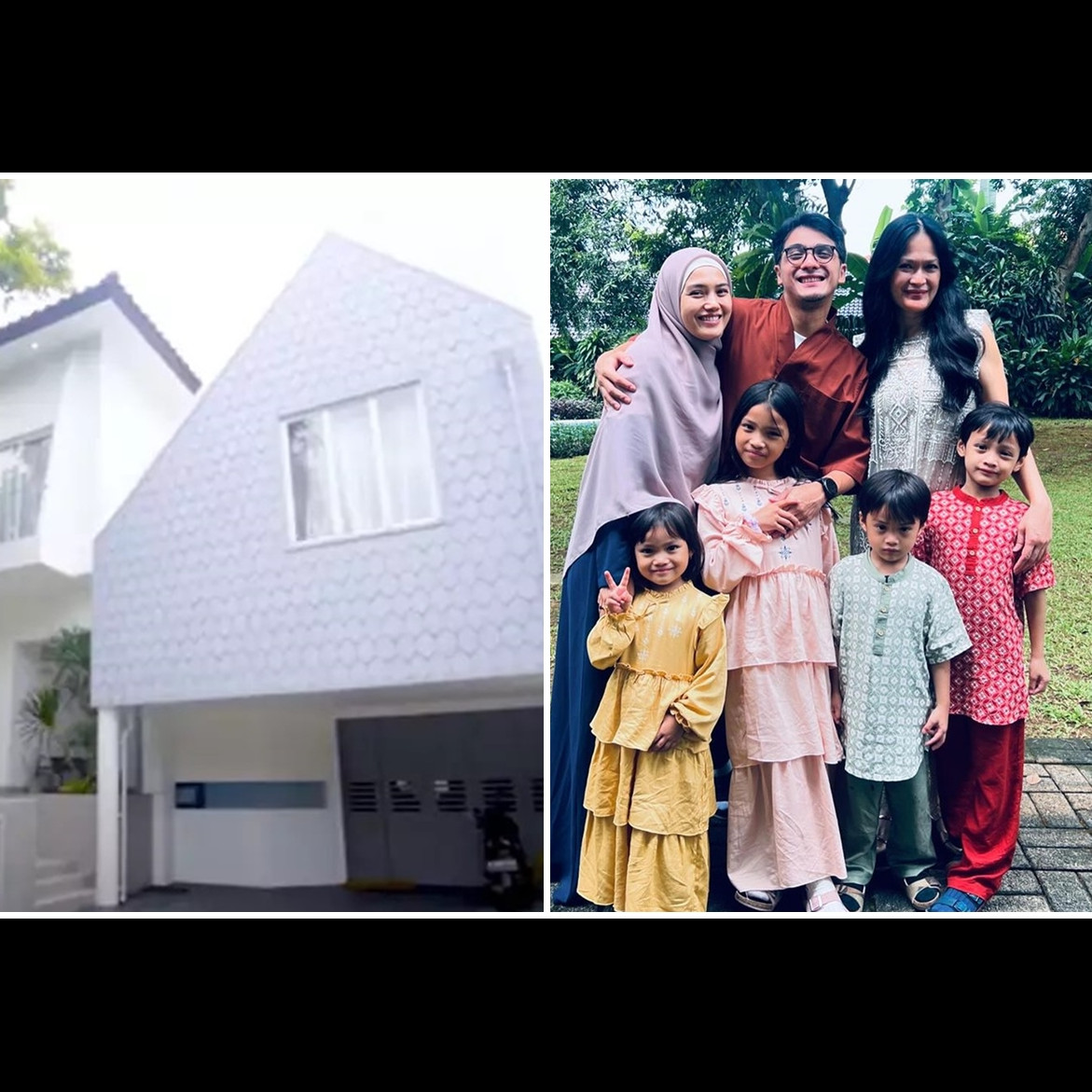 Punya rumah bentuknya unik, ini 6 cara Ricky Harun menata dapur segaris nyambung ke ruang TV