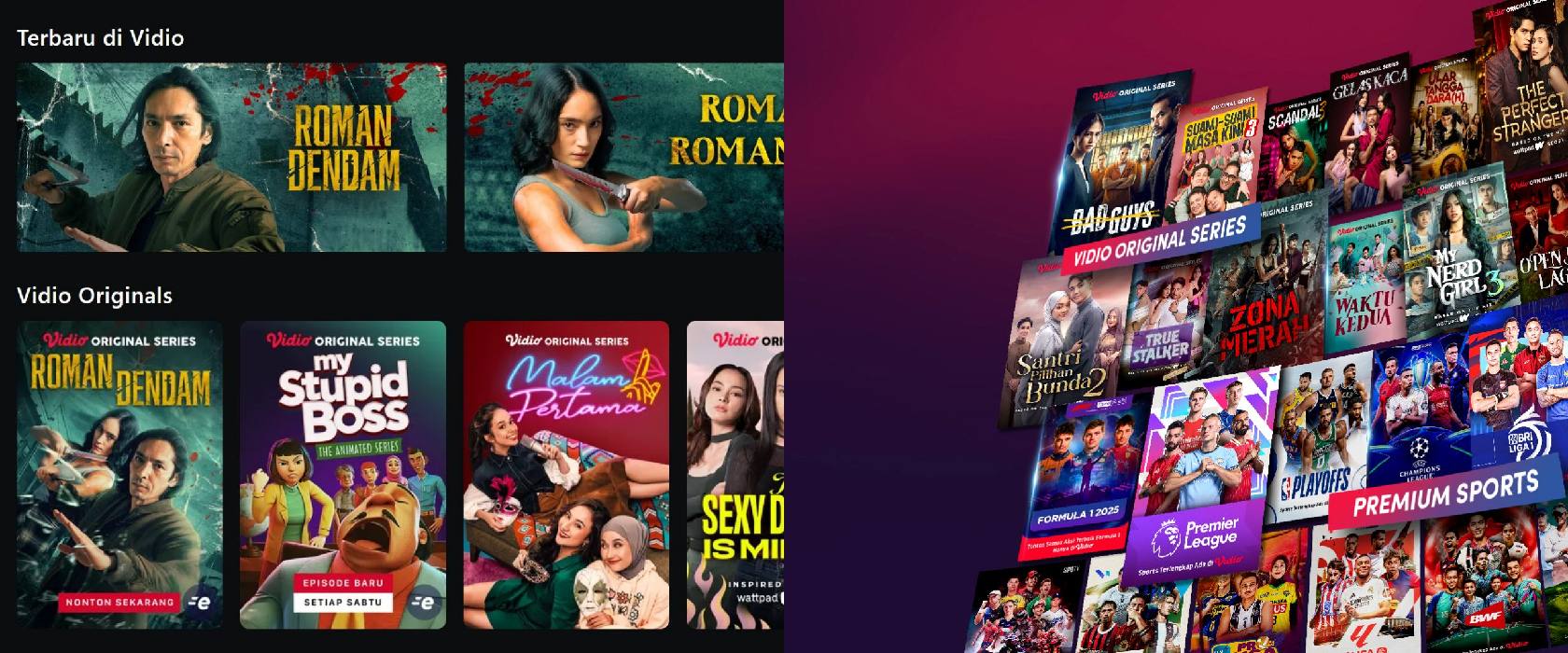 Vidio tunjukkan taji di kuartal pertama 2025, klaim 9 dari 15 judul terpopuler di Indonesia