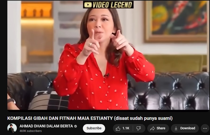 Maia Estianty banjir dukungan usai Ahmad Dhani unggah video kompilasi gibah, begini reaksi santainya