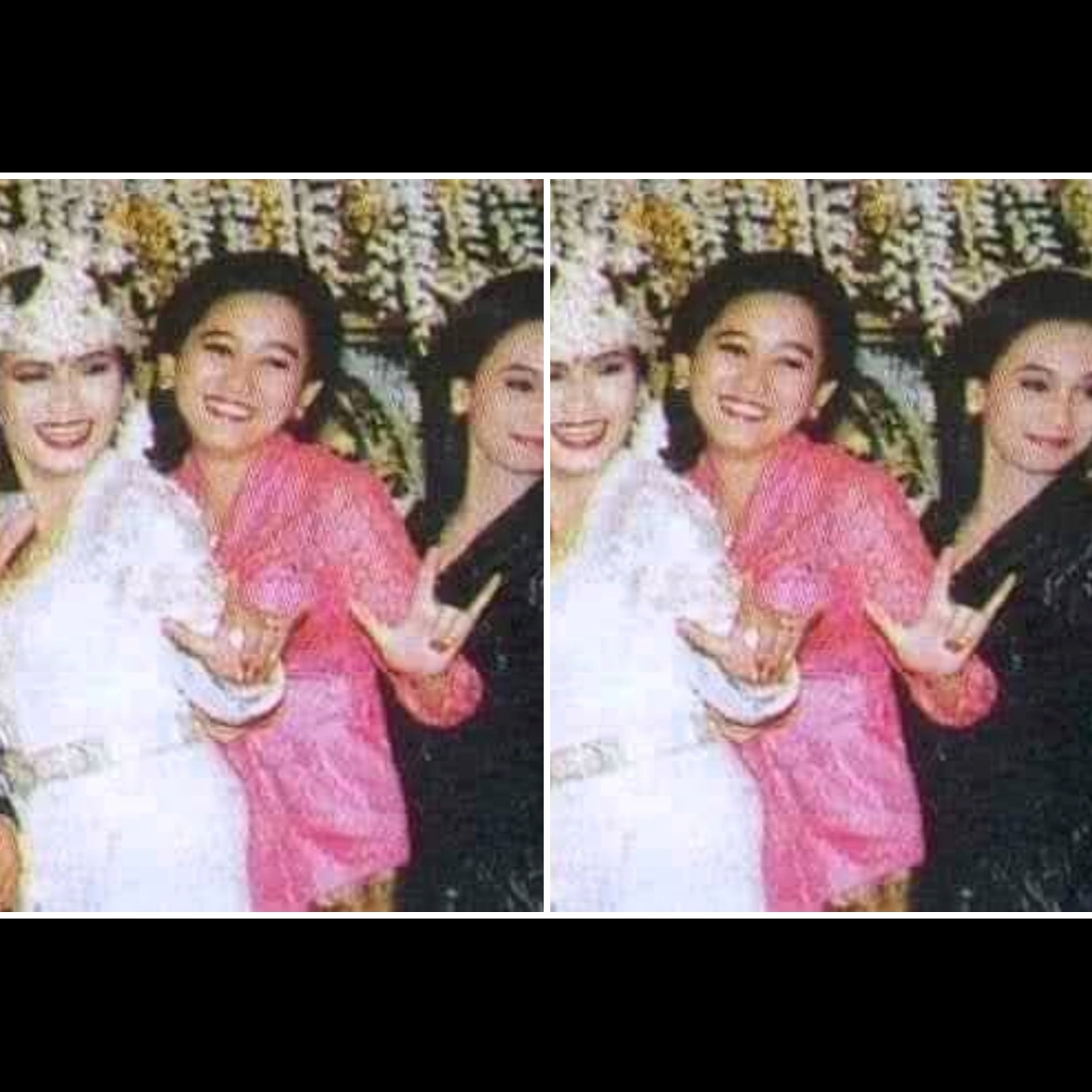 Wanita di samping Nike Ardilla berkebaya hitam ini dulunya rocker, 11 potret terbarunya kini hijrah