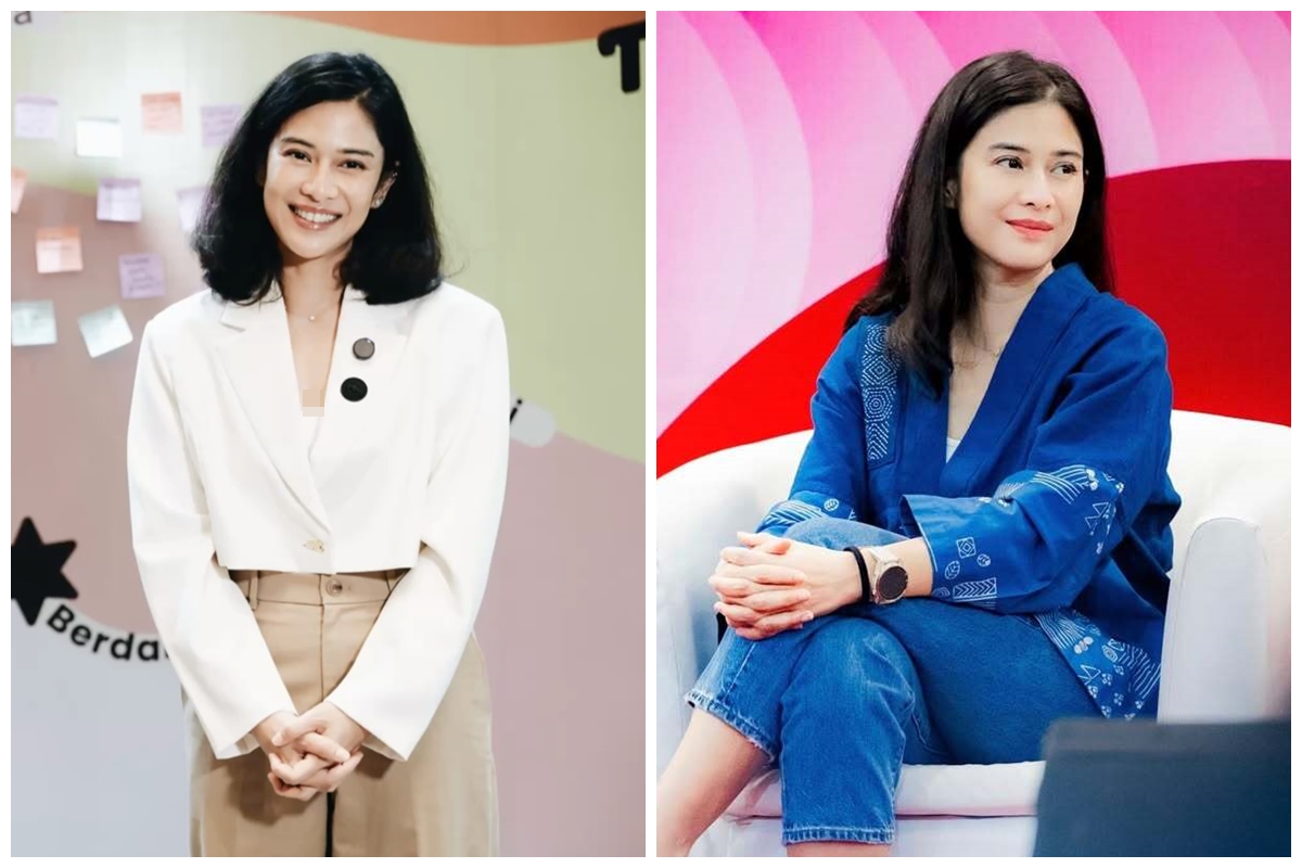 9 Potret Dian Sastro saat jadi dosen, gayanya saat ngajar malah bak anak kuliahan