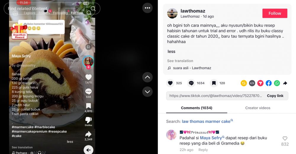 Resep bolu marmer yang tak lekang oleh waktu, jadul tapi masih lezat hingga kini