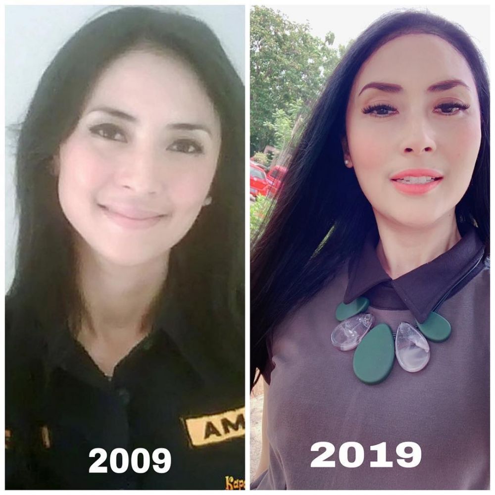 Istri menteri UMKM diduga minta fasilitas ke Eropa, 9 potret lawas Tina Astari saat masih jadi artis