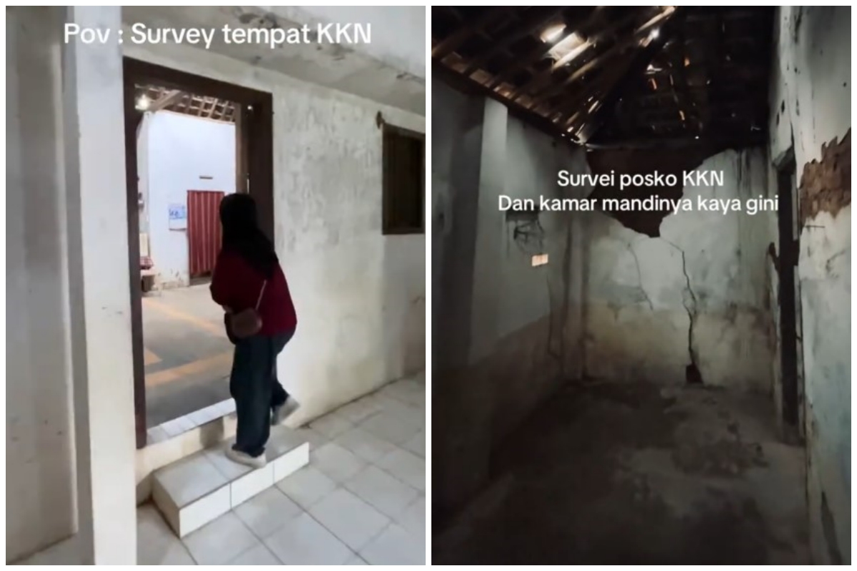 Jauh dari kata layak, mahasiswa KKN ini bagikan kondisi poskonya, 9 potretnya serasa uji nyali