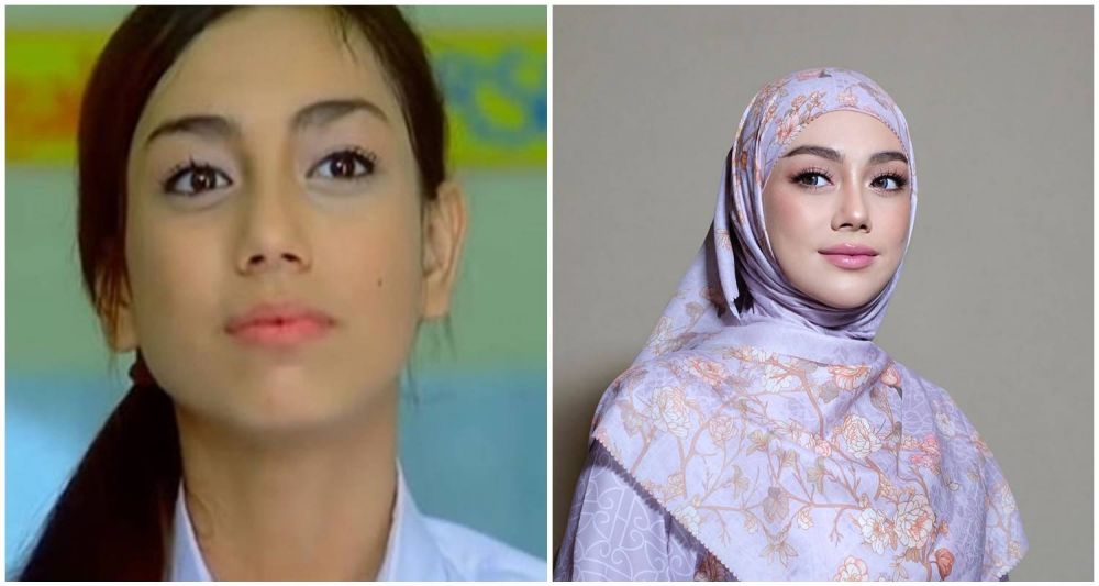 Penampilannya kian glowing dan modis, ini 9 potret dulu dan kini Celine Evangelista yang tuai pujian