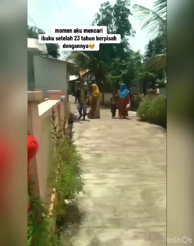 Kisah haru perjuangan pria ini mencari ibu kandungnya lewat sosmed, akhirnya bertemu setelah 23 tahun