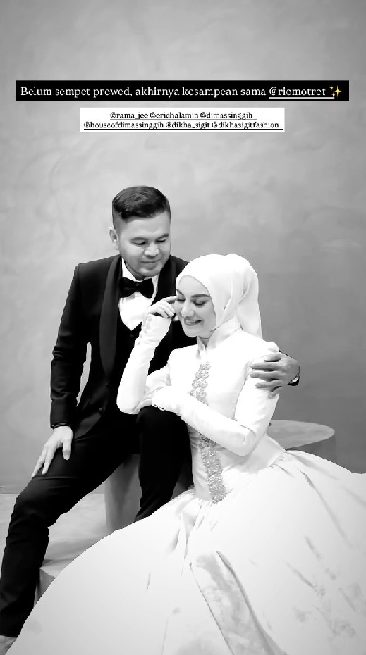 Dulu belum prewedding, 7 pemotretan terbaru Irish Bella dan Haldy Sabri ini mesranya bak manten baru