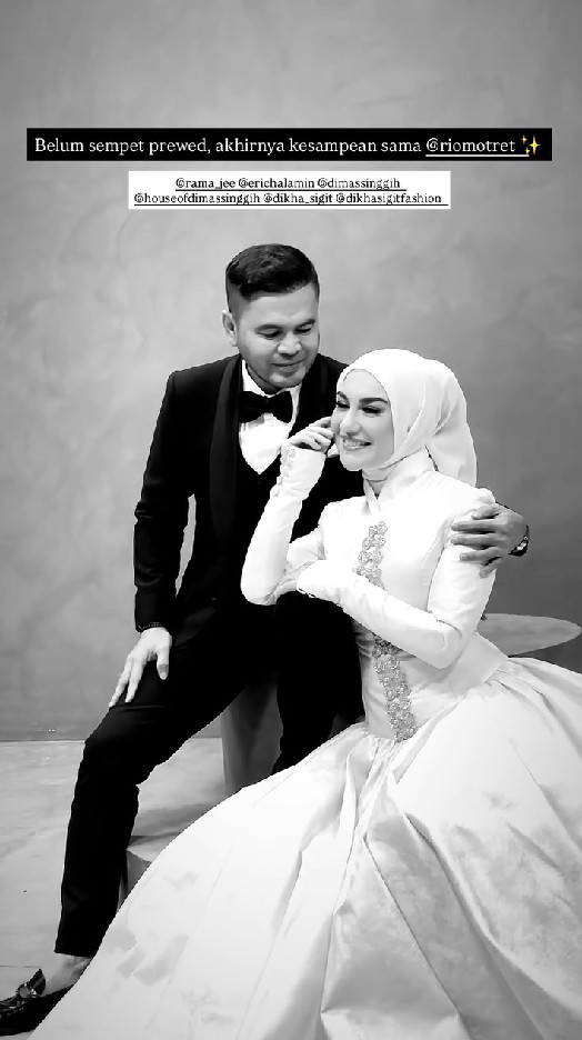 Dulu belum prewedding, 7 pemotretan terbaru Irish Bella dan Haldy Sabri ini mesranya bak manten baru