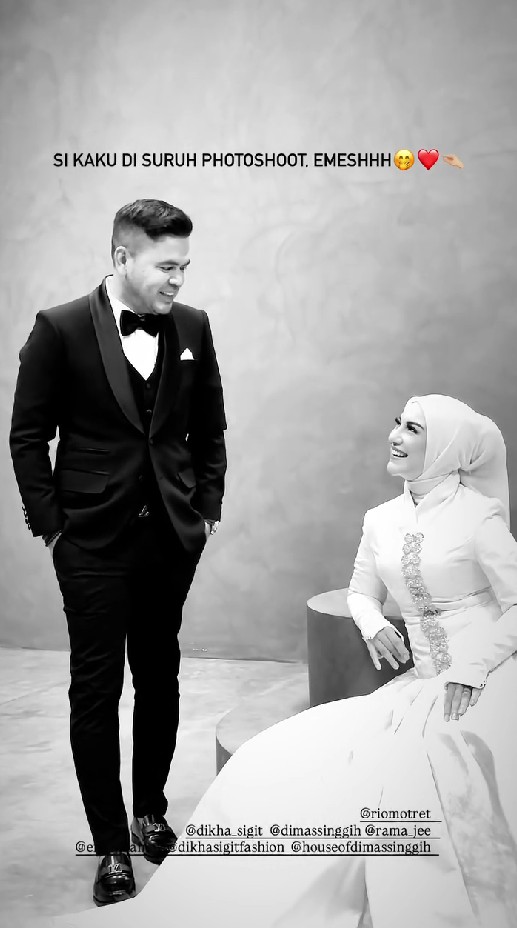 Dulu belum prewedding, 7 pemotretan terbaru Irish Bella dan Haldy Sabri ini mesranya bak manten baru
