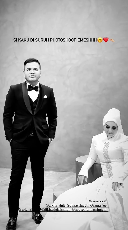 Dulu belum prewedding, 7 pemotretan terbaru Irish Bella dan Haldy Sabri ini mesranya bak manten baru