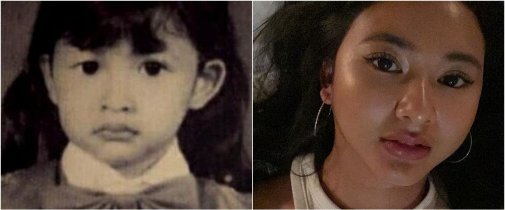 Wajahnya bikin gemas, ini potret masa kecil vs kini 11 ratu FTV, Sharena Delon mirip putri bungsunya