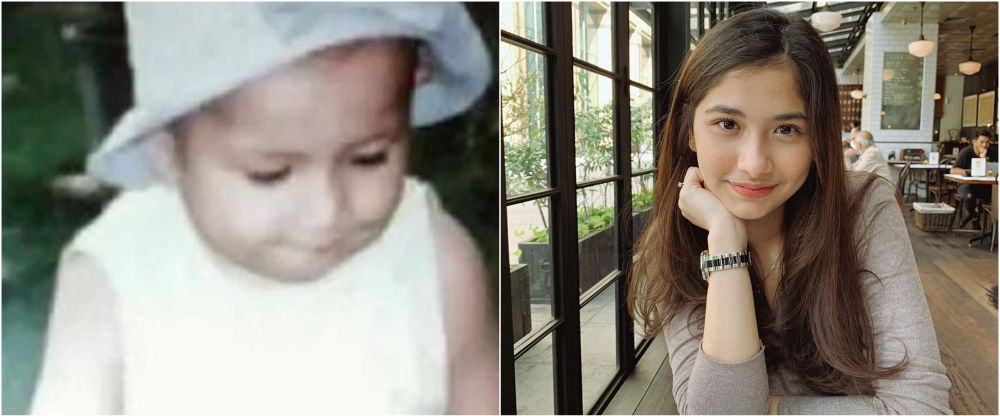 Wajahnya bikin gemas, ini potret masa kecil vs kini 11 ratu FTV, Sharena Delon mirip putri bungsunya
