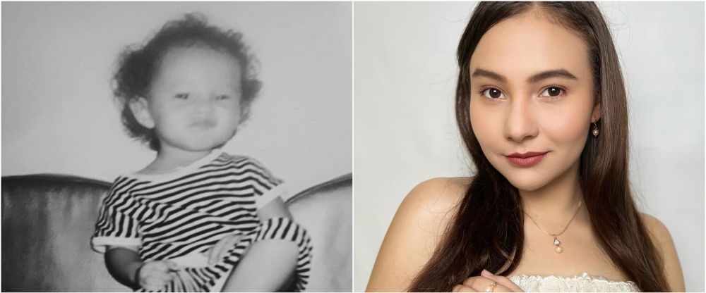 Wajahnya bikin gemas, ini potret masa kecil vs kini 11 ratu FTV, Sharena Delon mirip putri bungsunya