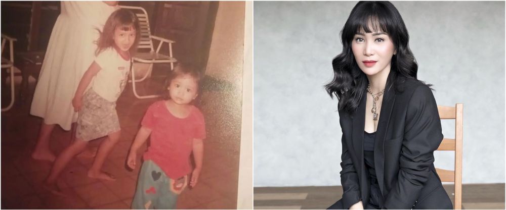 Wajahnya bikin gemas, ini potret masa kecil vs kini 11 ratu FTV, Sharena Delon mirip putri bungsunya