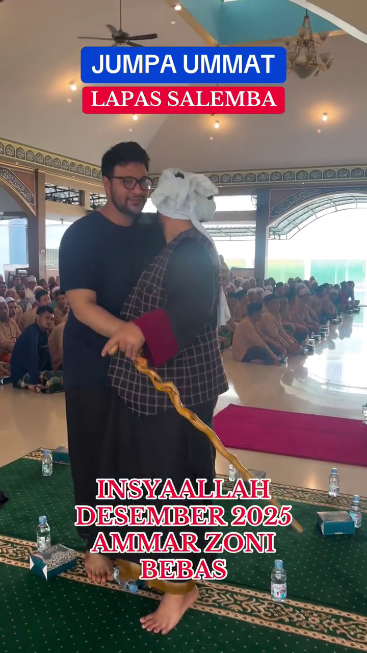 Ustaz Derry Sulaiman bagikan momen bersama Ammar Zoni di lapas, ini 9 potret terbarunya jadi sorotan