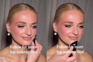 Bukan disemprot langsung, ini trik pakai setting spray untuk finishing makeup agar riasan lebih nempel