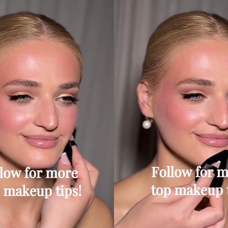 Bukan disemprot langsung, ini trik pakai setting spray untuk finishing makeup agar riasan lebih nempel