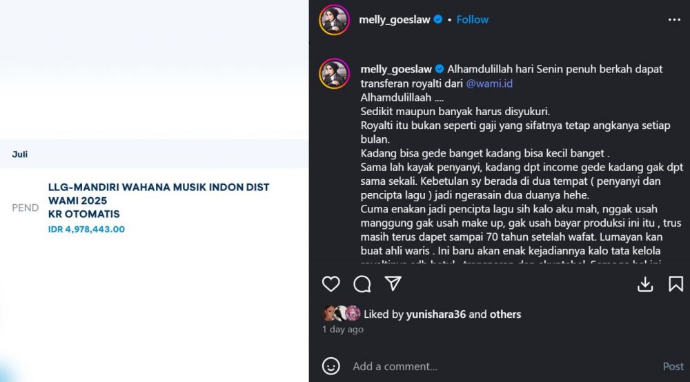 Rossa akui penghasilan dari menyanyi tak menentu, ungkap kuncinya dalam manajemen keuangan