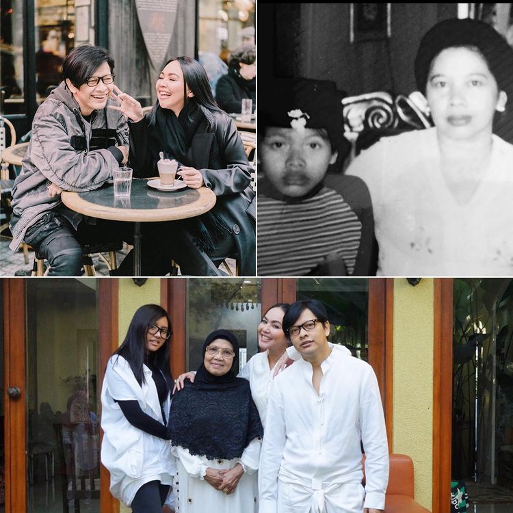 Momen jadul 9 penyanyi bareng ibu, Ari Lasso gemesin nempel ibunda