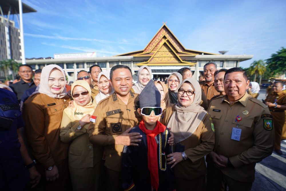 Kenalan dengan Rayyan Arkan Dikha bocah penari pacu jalur yang kini jadi duta pariwisata berkat viral