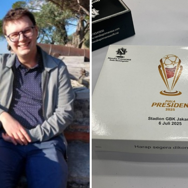 Pria bule ini puji nasi kotak Piala Presiden 2025 sebagai makanan terbaik, jadi penasaran sama isinya