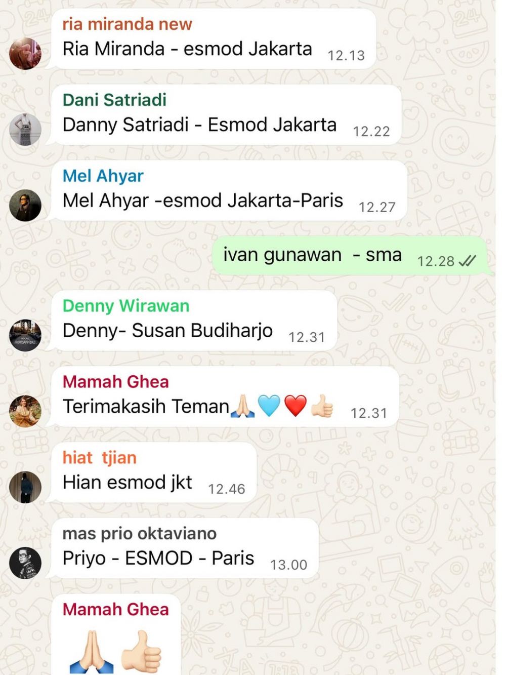 Pamer chat grup desainer, Ivan Gunawan tak malu cuma lulusan SMA, beri pesan bijak untuk tak minder