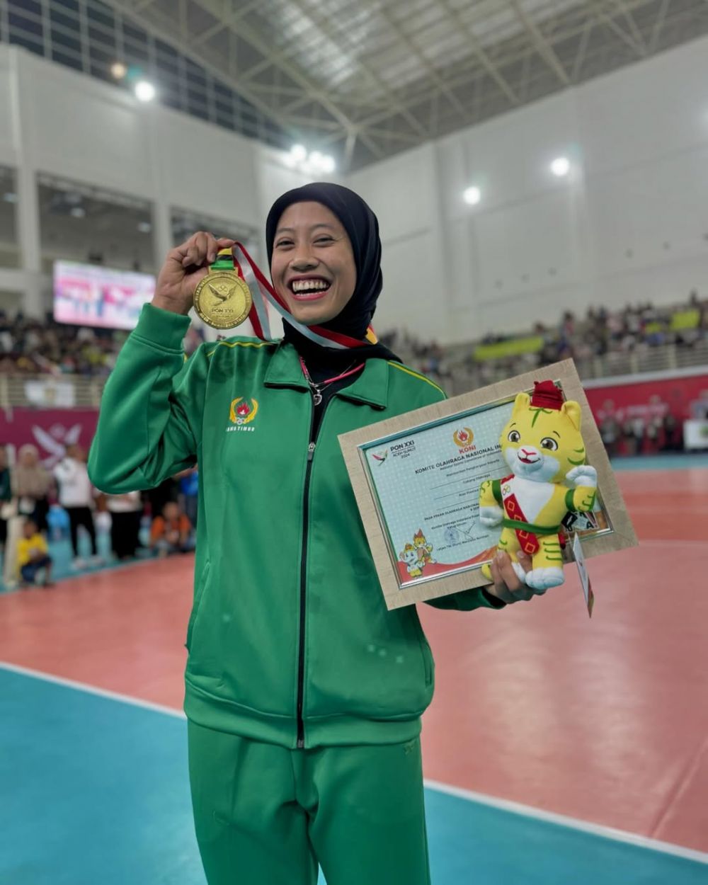 5 Fakta bergabungnya Megawati di klub voli Turki, penampilannya berhijab jadi omongan